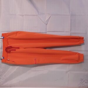 Figs High Waisted Zamora Jogger - Sunset Orange